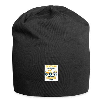 Werdender Bruder Geschenk Ich werde Bruder Brüder - Jersey-Beanie - Schwarz - Vorne