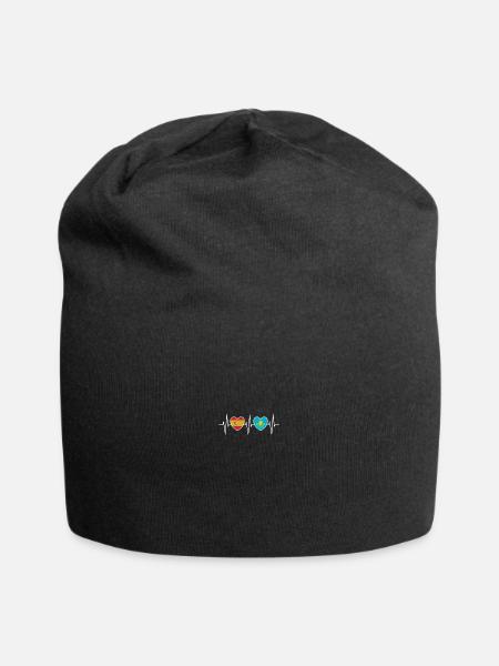 Spanien und Kasachstan Kasachische Fahne Flaggen - Jersey-Beanie - Schwarz