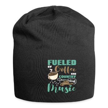 Countrymusic Western USA Amerika Band Geschenk - Jersey-Beanie - Schwarz - Vorne