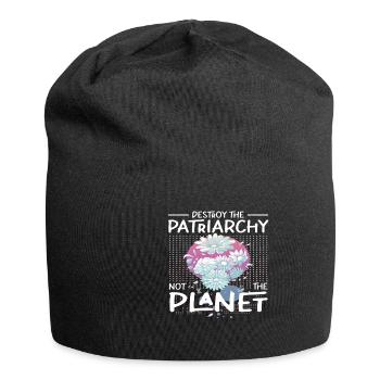 Feminist Feminismus Patriarchat Feministen - Jersey-Beanie - Schwarz - Vorne