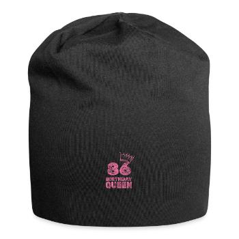 Birthday 86 - Jersey Beanie - black - Front