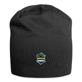 Beruf Erzieherin - Jersey-Beanie - Schwarz - Vorne
