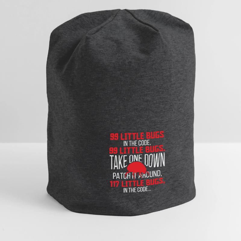 99 petits bugs dans le code Funny Programmer Bonnet en jersey