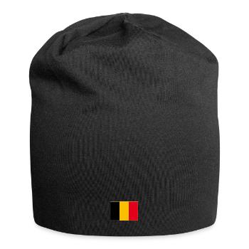 Belgium flag - Jersey Beanie - black - Front