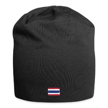 Thailand flag used look - Jersey Beanie - black - Front
