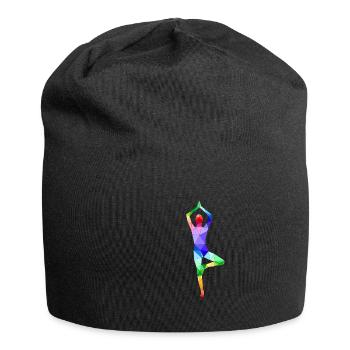yoga - Jersey Beanie - black - Front