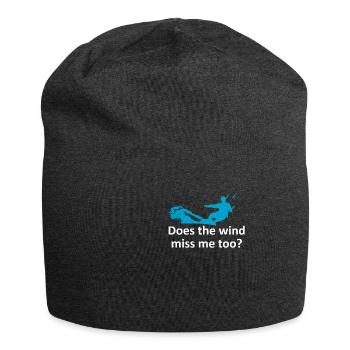 Kitesurfing - Jersey Beanie - charcoal grey - Front