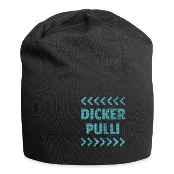 DICKER PULLI - Jersey-Beanie - Schwarz - Vorne