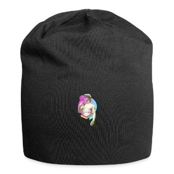 Michelangelo David Statue Modern Urban Geschenk - Jersey-Beanie - Schwarz - Vorne