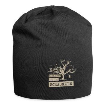 MIR REICHTS ICH GEH SCHAUKELN - Jersey-Beanie - Schwarz - Vorne