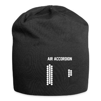 Akkordeon - Jersey-Beanie - Schwarz - Vorne