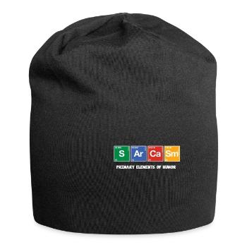 sarcasm - Jersey Beanie - black - Front