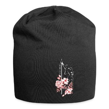 Blumenstock Tanz cooles Geschenk - Jersey-Beanie - Schwarz - Vorne