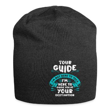 tourist guide - Jersey Beanie - charcoal grey - Front