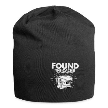 Geocache - Jersey Beanie - black - Front