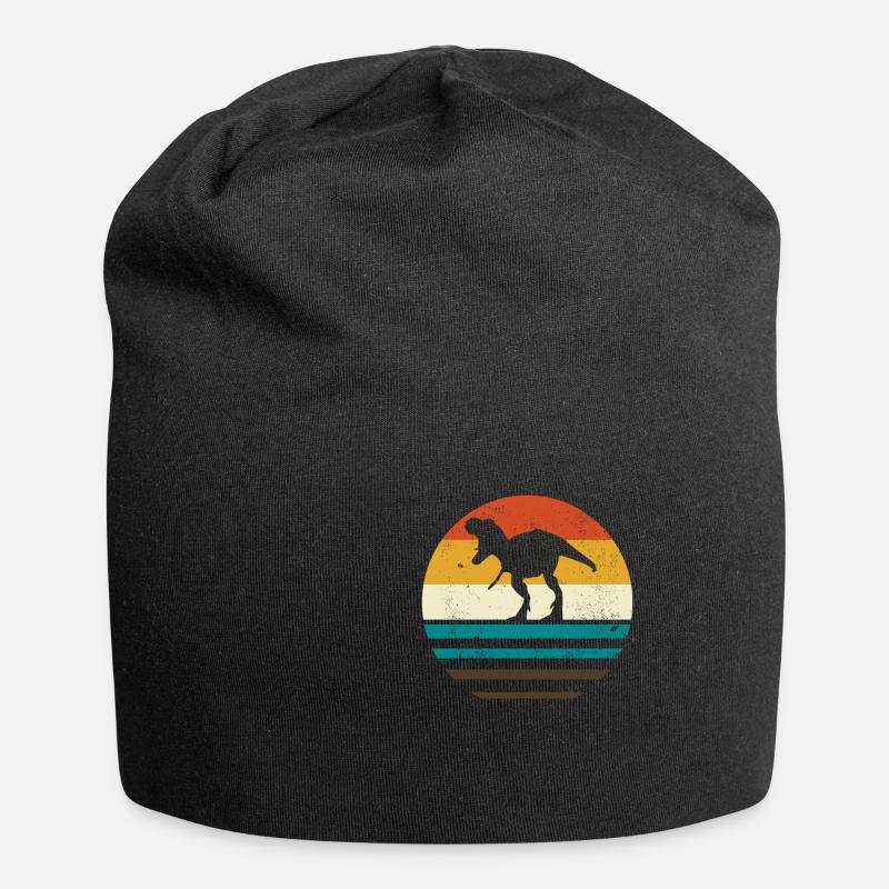 dinosaure - Bonnet en jersey - noir