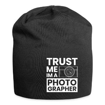 Forograf photo prenant des photos - Bonnet en jersey - noir - Devant