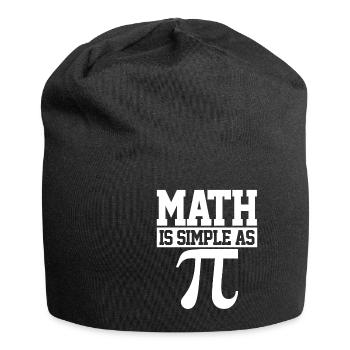 Pi Day - Bonnet en jersey - noir - Devant