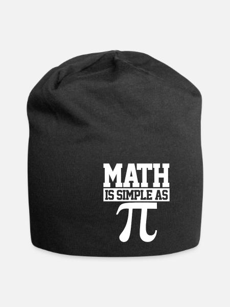 Pi Day - Bonnet en jersey - noir