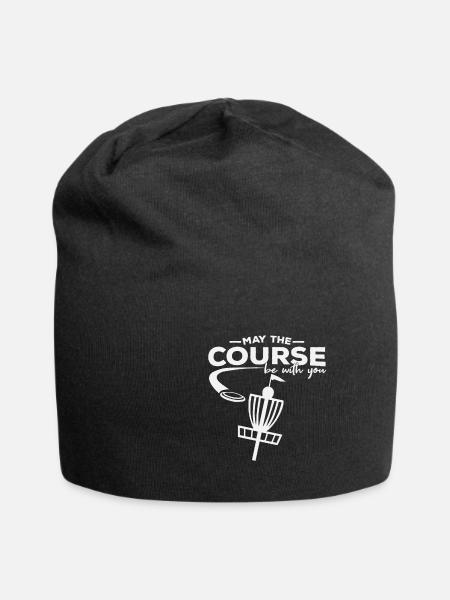 Frisbee - Jersey-Beanie - Schwarz