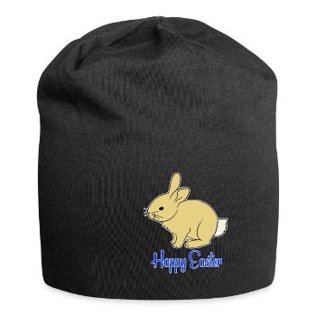 Joyeuses Pâques - Joyeuses Pâques - Bonnet en jersey - noir - Devant