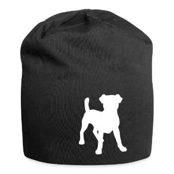 Jack Russell - Jersey-Beanie - Schwarz - Vorne