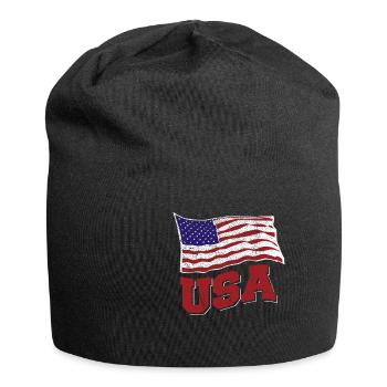 America USA - Jersey Beanie - black - Front