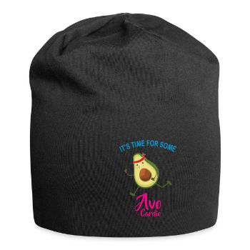 Avocardio Shirt - Jersey Beanie - black - Front