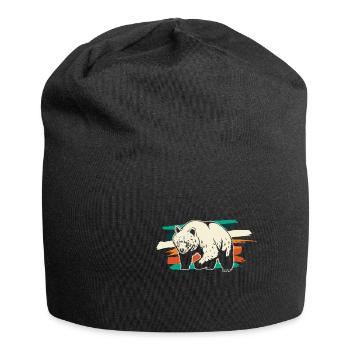 Ours ours - Bonnet en jersey - noir - Devant