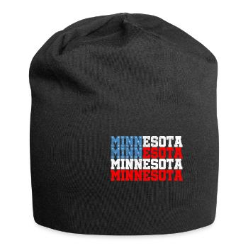 Minnesota - Bonnet en jersey - noir - Devant