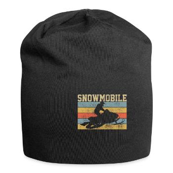 Snowmobile snowmobile - Jersey Beanie - black - Front