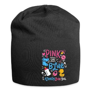 Le genre révèle - Bonnet en jersey - noir - Devant