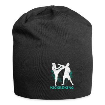 Kickboxen - Jersey-Beanie - Schwarz - Vorne