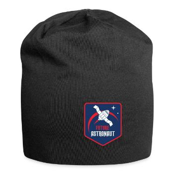 Cadeau drôle de futur astronaute - Bonnet en jersey - noir - Devant