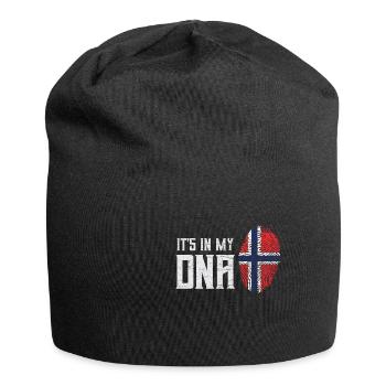 It's In My DNA Norway Country Gift Idea - Jersey Beanie - black - Front