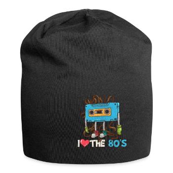 1980 - Bonnet en jersey - noir - Devant