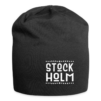 Stockholm - Jersey Beanie - black - Front