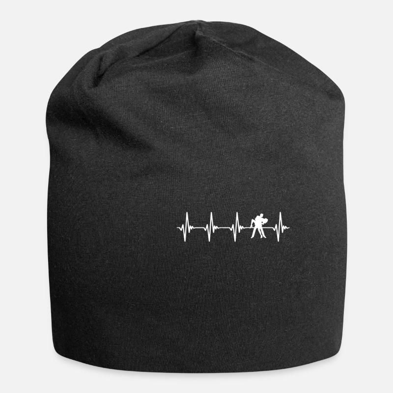 Tango Heartbeat White - Jersey-Beanie - Schwarz