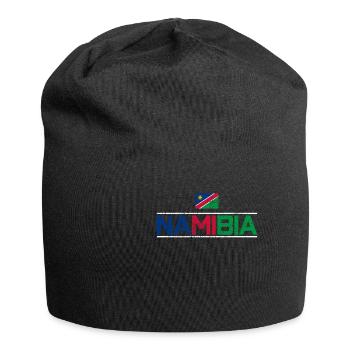 Namibia - Jersey-Beanie - Schwarz - Vorne