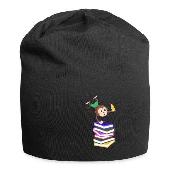 École de scolarisation - Bonnet en jersey - noir - Devant
