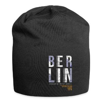 Berlin - Jersey Beanie - black - Front