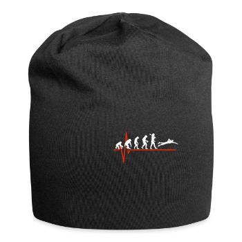 Natation Heartbeat - EVOLUTION DE LA NATATION - Bonnet en jersey - noir - Devant