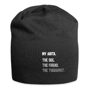 akita - Bonnet en jersey - noir - Devant