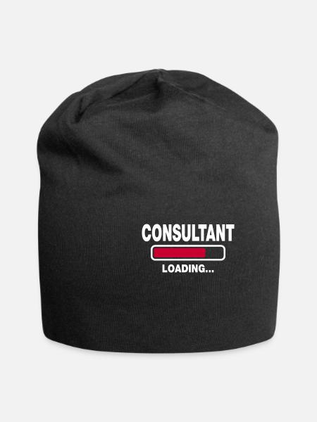 Consultant - Jersey-Beanie - Schwarz