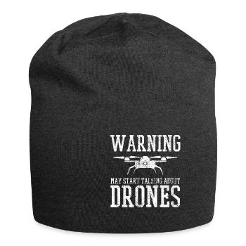 drone - Jersey Beanie - charcoal grey - Front