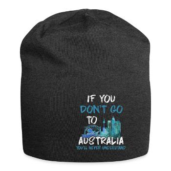 Australia - Jersey Beanie - charcoal grey - Front
