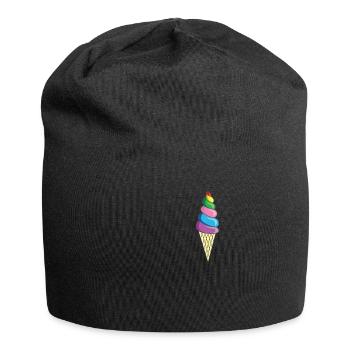 LGBT Pride Gay Lesbians Against Homophobia Sexism - Jersey Beanie - black - Front