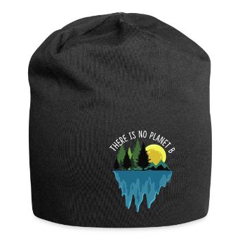 Recyclage Protection de l'environnement Cadeau Mondial Sauver l'environnement - Bonnet en jersey - noir - Devant