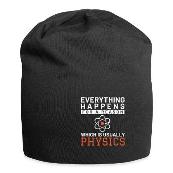 Science Scientist Science - Jersey Beanie - black - Front