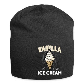 VANILLA IS FOR ICE CREAM BDSM sadomaso Sub Sklave - Jersey-Beanie - Anthrazit - Vorne